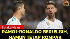 SALUT!!! Ramos - Ronaldo Sering Berselisih, Namun Tetap Kompak