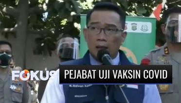 Gubernur Jabar Ridwan Kamil Ikuti Uji Klinis Vaksin Covid-19 SINOVAC Buatan Tiongkok