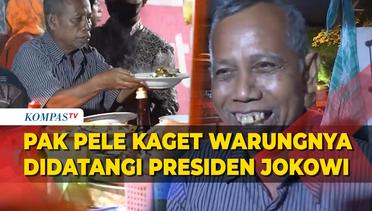 Pak Pele Kaget, Warung Bakminya Diborong Presiden Jokowi