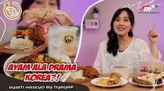 Pecinta Drakor Wajib Banget NIh Coba, Chicken Wings Ala Drama Korea By Nyayap! | Try Eat