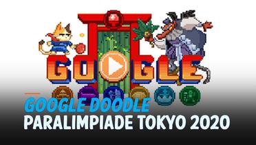 Google Doodle Rayakan Paralimpiade Tokyo 2020