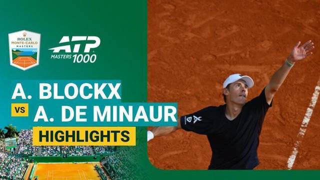Alexander Blockx vs Alex de Minaur - Highlight | ATP 1000: Rolex Monte-Carlo Masters 2026