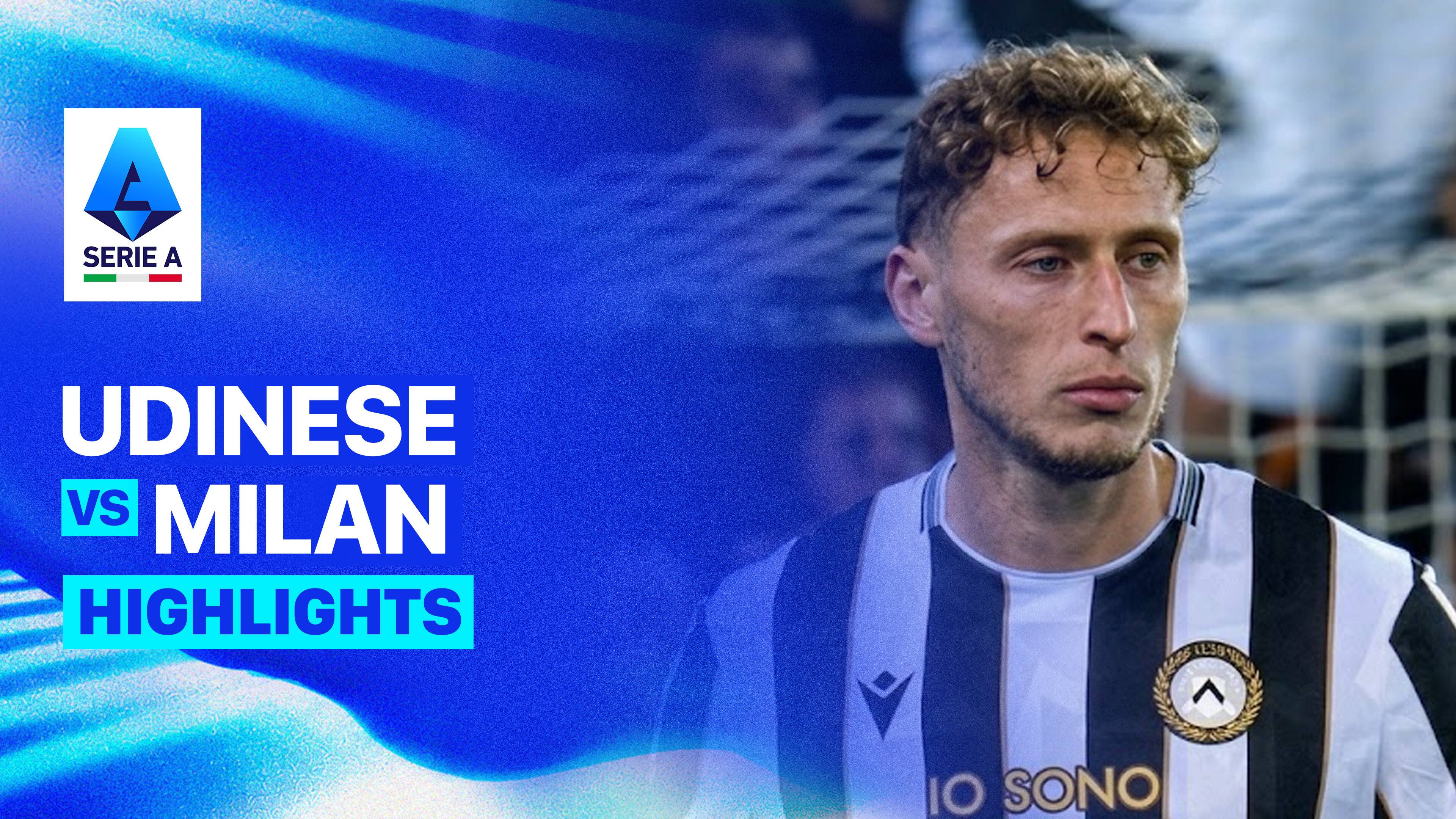 Udinese Calcio vs Milan