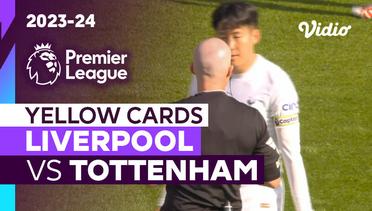 Kartu Kuning | Liverpool vs Tottenham | Premier League 2023/24