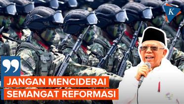 Wapres Minta Revisi UU TNI Tidak Cederai Semangat Reformasi