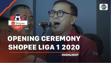 Salam Satu Nyali! Inilah Sambutan Ketua PSSI dan Menpora Dalam Opening Shopee Liga 1 - 2020 di Gelora Bung Tomo,  Surabaya