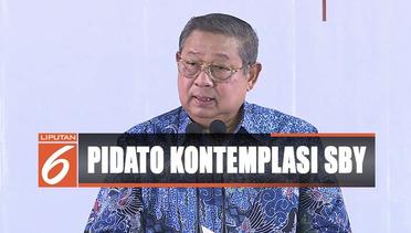 Momen Bahagia dan Haru SBY saat Sampaikan Pidato Kontemplasi - Liputan 6 Pagi