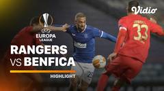 Highlight - Rangers vs Benfica I UEFA Europa League 2020/2021