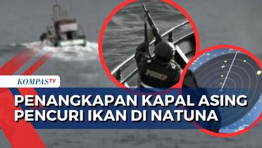 [EKSKLUSIF] Aksi Petugas KKP Tangkap Kapal Asing Pencuri Ikan di Perairan Natuna Utara!