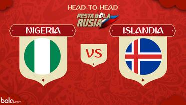Nigeria Vs Islandia, Perbandinan Kekuatan Kedua TIm