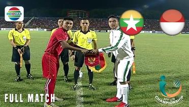 Myanmar vs Indonesia | AFF U-16 Championship 2018