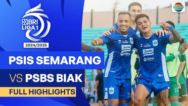 PSIS Semarang VS PSBS Biak - Full Highlights | BRI Liga 1 2024/25