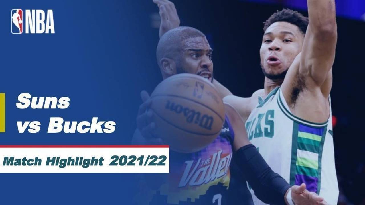 Match Highlight Phoenix Suns vs Milwaukee Bucks NBA Regular Season
