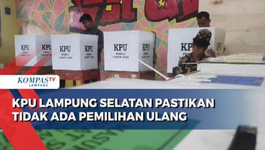 KPU Lampung Selatan Pastikan Tidak Ada Pemilihan Ulang