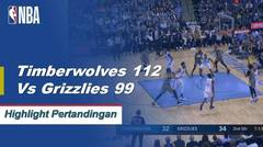 NBA I Cuplikan Pertandingan : Timberwolves 112 vs Grizzlies 99