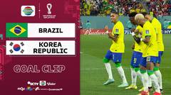 Gol!! Vini Jr Membuka Skor Untuk TImnas Brazil Dalam Laga Brazil vs Korea Republic! | FIFA World Cup Qatar 2022