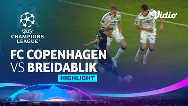 FC Copenhagen vs Breidablik - Highlights | UEFA Champions League 2023/24