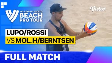 Full Match | Round of 18: Lupo/Rossi (ITA) vs Mol, H./Berntsen (NOR) | Beach Pro Tour - Challenge Jurmala, Latvia 2023