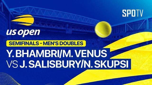 Yuki Bhambri/Michael Venus vs Joe Salisbury/Neal Skupski - Full Match | US Open 2025