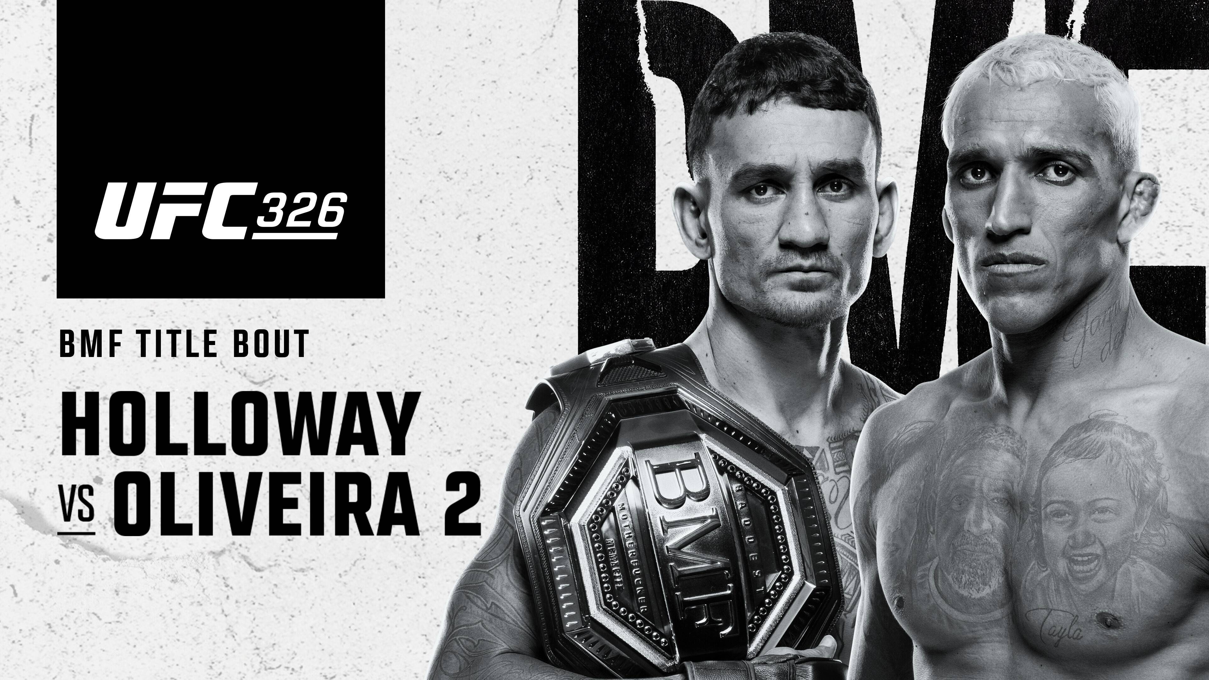Max Holloway vs Charles Oliveira - Lightweight | UFC 326