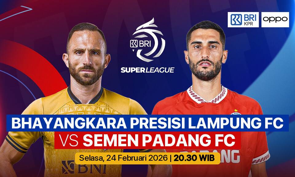 Bhayangkara Presisi Lampung FC vs Semen Padang FC