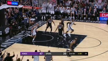 NBA | Cuplikan Pertandingan NBA: Spurs 98, Kings 85
