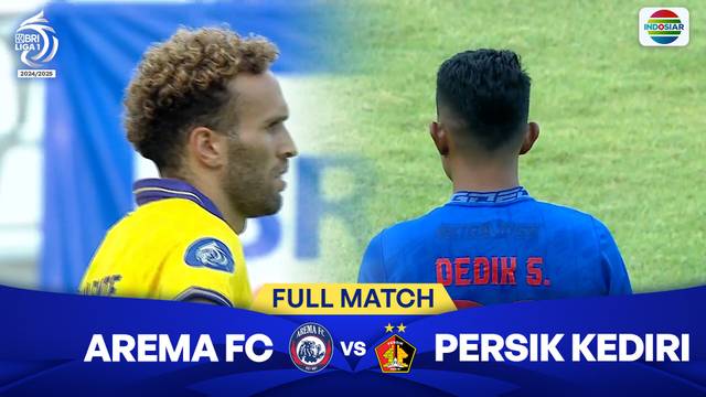 Arema FC vs Persik Kediri - Full Match | BRI Liga 1 2024/25