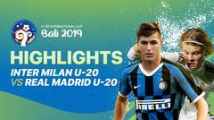 Match Highlight – Real Madrid U20 (3) vs (1) Intermilan U20 - U-20 International Cup Bali 2019
