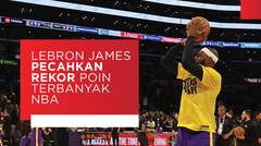 Lebron James Pecahkan Rekor Poin Terbanyak NBA