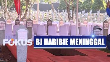 Jenazah BJ Habibie Dimakamkan di Slot 120-121 TMP Kalibata - Fokus 