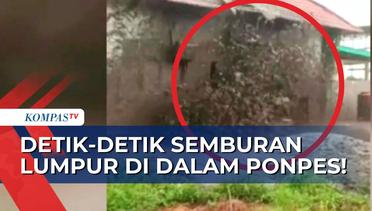 Detik-detik Semburan Lumpur Genangi Pondok Pesantren Nurul Alamiyah di Mempawah Kalbar
