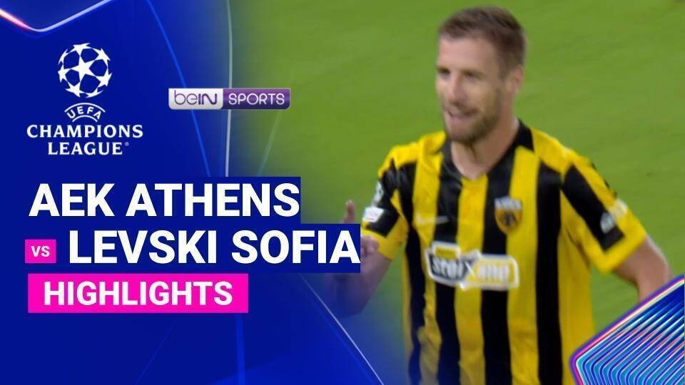 AEK Athens vs Levski Sofia