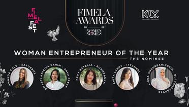 Fimela Awards 2022 : Woman Entrepreneur of The Year Fimela Fest 2022