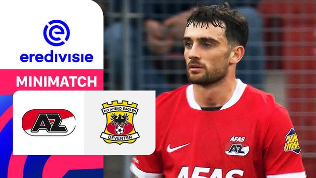 AZ Alkmaar vs Go Ahead Eagles - Mini Match | Eredivisie 2025/26