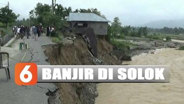 Banjir Rendam Ratusan Rumah di Solok - Liputan 6 Siang