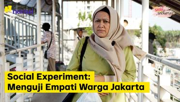 SARAH SECHARIAN eps. Social Experiment: Menguji Empati Warga Jakarta