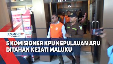 5 Komisioner KPU Kepulauan Aru Ditahan Kejati Maluku