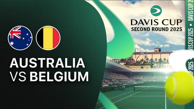 Australia vs Belgium - Full Match | Davis Cup 2025