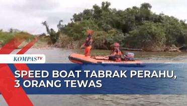 Speedboat Rombongan Pembawa Jenazah Tabrak Perahu Getek, 3 Orang Tewas dan 2 Hilang