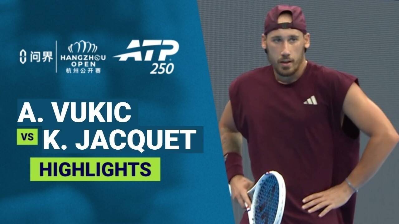 Aleksandar Vukic vs Kyrian Jacquet - Round 1 | ATP 250: AITO Hangzhou Open 2026