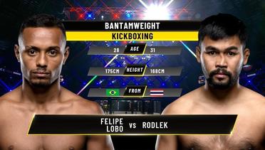 Felipe Lobo vs. Rodlek | ONE Championship Full Fight