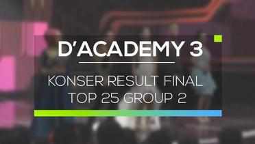 D'Academy 3 - Konser Final Top 25 (Group 2)