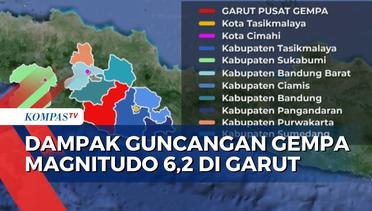 Daftar 11 Daerah di Jabar yang Terdampak Gempa Magnitudo 6,2 Garut