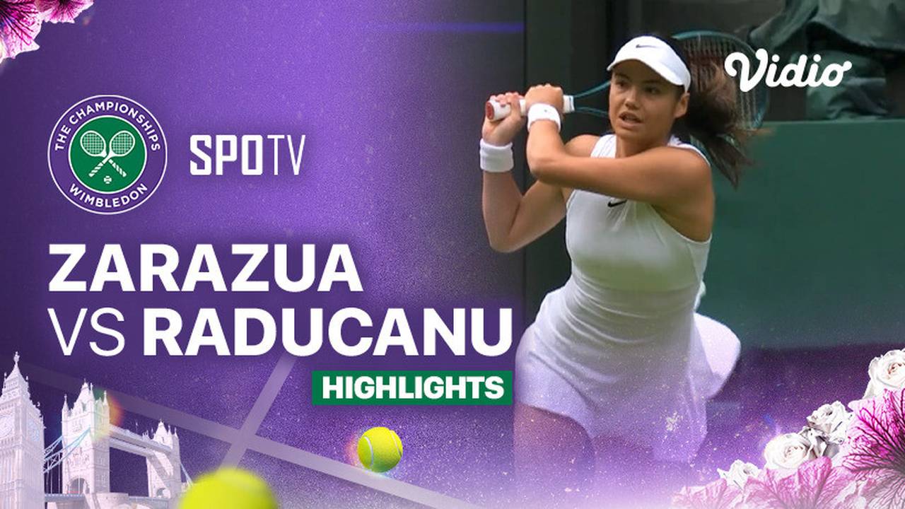 R. Zarazua (MEX) vs E. Raducanu (GBR) - Highlights | Wimbledon 2024 - Ladies Singles
