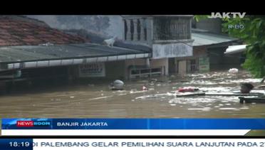 Banjir Di Rawa Jati Mencapai 5 Meter