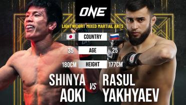 SUBMISSION WIZARDRY Shinya Aoki vs. Rasul Yakhyaev | Full Fight Replay