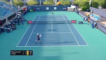 Match Highlights | Emil Ruusuvuori 2 vs 1 Mikael Ymer | Miami Open 2021