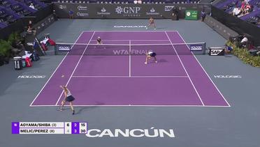 Aoyama/Shiabara vs Melichar-Martinez/Perez - Highlights | WTA Finals Cancun 2023