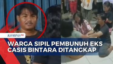 Detik-Detik Penangkapan Warga Sipil Pembunuh Eks Casis Bintara di Solok