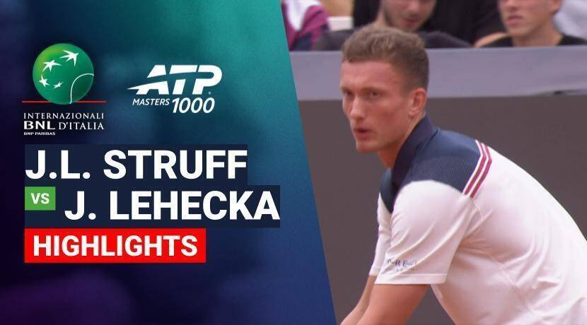 Jan-Lennard Struff vs Jiri Lehecka - Round 2 (Pietrangeli) | ATP 1000: Internazionali BNL d'Italia 2026